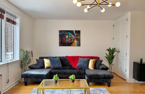 West New York Apartment | Spacious with NYC views, washer & dryer