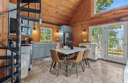 Valois Cottage | Stowaway - A Private Lakefront Experience With Over 100ft Of Shoreline!