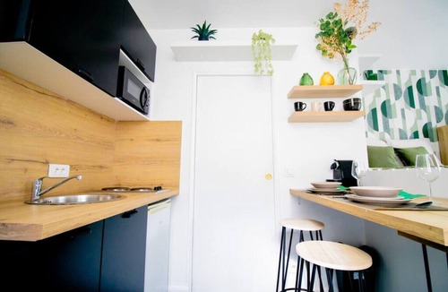 Porte-Dauphine Apartment | Studio Chic 16è, Rénové, 2 Pers