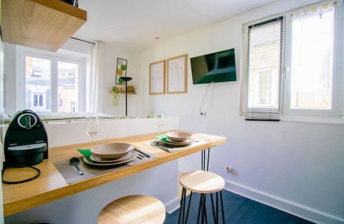 Porte-Dauphine Apartment | Studio Chic 16è, Rénové, 2 Pers