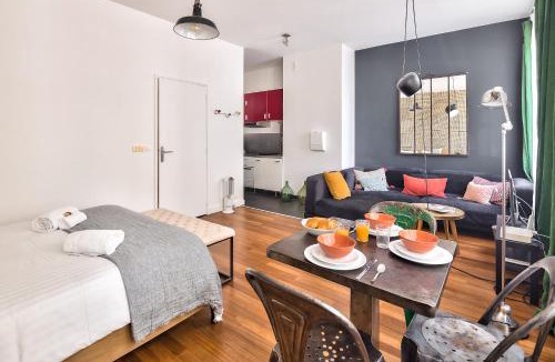 Quartier de la Plaine-de-Monceaux Apartment | Studio of Liberty