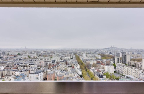 19th Arrondissement Apartment | Stunning 1 bedroom flat w/amazing view on Paris