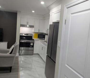 Brampton Apartment | Stunning Furnished 2 Bedroom 2 Washroom Basement Apartment