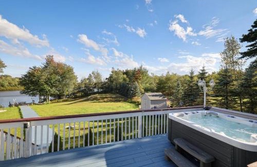 Long Pond Resort | Stunning Lakefront Home - Swim, Fish, Kayak, HotTub