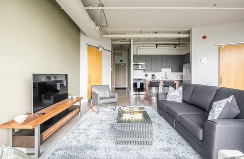 Fashion District Apartment | Stylish and Modern 1BR Industrial Loft!