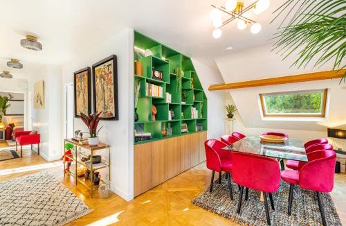 Meudon Apartment | Stylish Modern Apartement - Art, Design, Garden, Villa des Ammonites