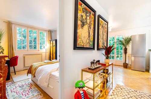 Meudon Apartment | Stylish Modern Apartement - Art, Design, Garden, Villa des Ammonites
