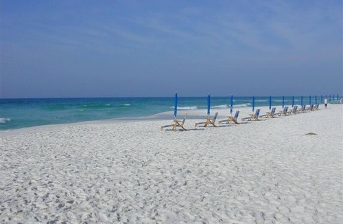 Crystal Beach Condo | SUMMER SPECIALS! Great family condo STEPS from beautiful beach! FREE Parking!