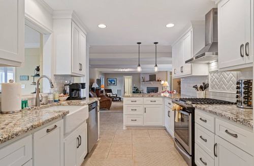 Winchester House | Sunkissed Shores-Rare Flat Lot w/Beautiful Views, Dock, Hot Tub