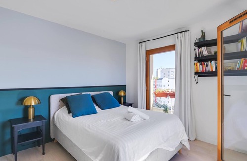 Porte de la Chapelle Apartment | Sunny apt with view of Paris and the Sacré-Cœur