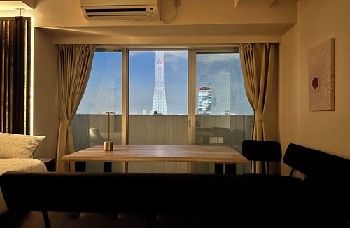 Sumida Apartment | Super Skytree View/Asakusa area/Direct train to Shibuya,Shinjuku/Penham House