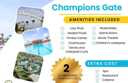 Four Corners House | Superb Thematic 2BR Condo with 2 Clubhouses
