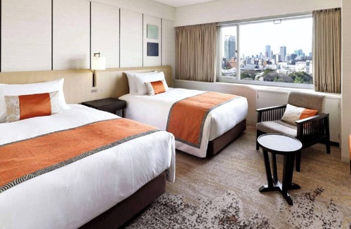 Takanawa Hotel | Superior Twin hotel with AC, WiFi, fitness room in superb Minato City