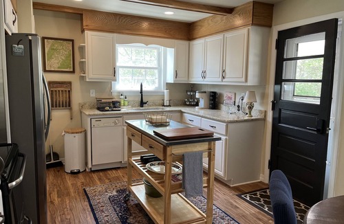 Ligonier House | Sycamore, Cozy get a way! Newly renovated on a private, stream-side lot.