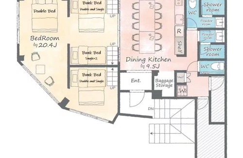 Oshiage Apartment | T-home楓 T-home Fu