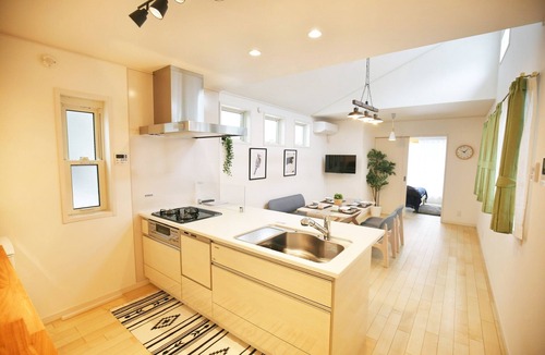 Kita House | TD235 ｜Suitable for families and groups! Spacious Japanese-style house near Yamanote Line｜Up to 10 people, high-speed Wi-Fi, fully equipped kitchen