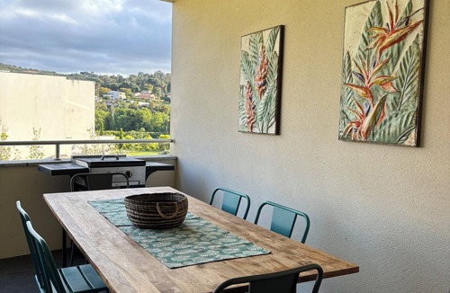 Grosseto-Prugna Apartment | Terrace apartment Porticcio seaside center