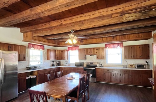 Mifflintown House | The River House: stone section built in 1790, borders the scenic Juniata River!