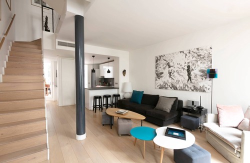 Saint-Victor Apartment | THREE-STORY PARISIAN LOFT: LUXURY LIVING BETWEEIN LATIN QUARTER &ÎLE SAINT-LOUIS