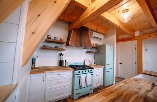 Alban Cabin | Timber A-Frame Cabin on French River