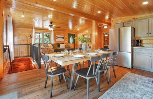 Renovo Cabin | Timberline Overlook Cabin w/Sauna, Fire Pit, Game Room, EV Charger & ATV Access