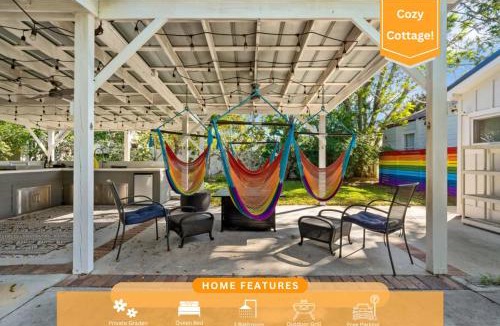 Fairvilla House | Tiny Cottage - 3 MI to Downtwn w Grill & Hammocks