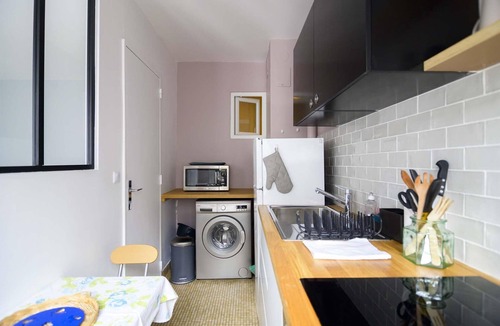 Butte-aux-Cailles Apartment | Tolbiac Studio Place d'Italie