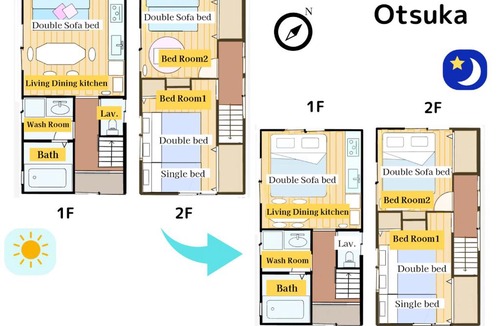 Kitaotsuka Apartment | Tomo House Otsuka - from 6 minutes station 大塚 駅から徒歩6分