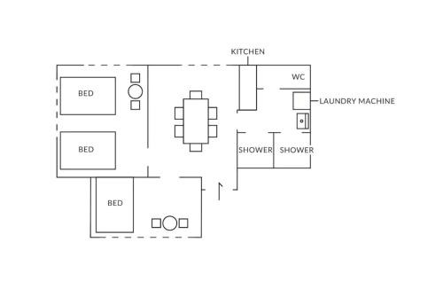 Kita Apartment | Tora Hotel Rikugien - Vacation STAY 52741v