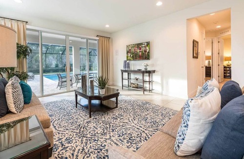 West Kissimmee House | Traditional Home with Screened In Pool and Spa at Encore