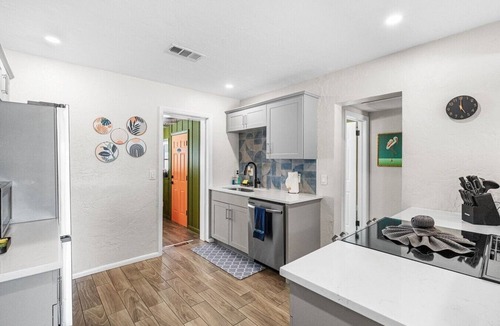 St. Petersburg House | Tropical Disco Mins to St Pete Bchs ·4BR ·Sleep 10 ·Private Pool ·70s Lounge