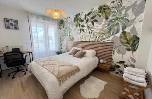 Asnieres-sur-Seine Apartment | Tropical style appartement ā 10min de paris
