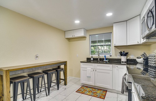 Greater Palm River Point CDC Cottage | Tropical Tampa Home: Pets Welcome!
