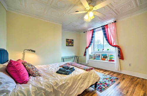 Newtonville House | Troy Townhome: 10 Mi to Downtown Albany!