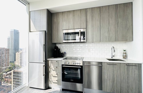 Cabbagetown Condo | Two bedroom condo with a sky view! Best location downtown.