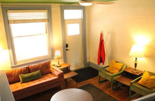 East Liberty House | Two-Story Row House amidst Pittsburgh's East Liberty
