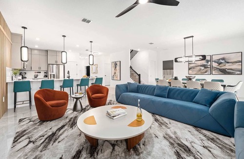 Florida Center House | Unbelievable Utopia | Centrally located home w/undersea theme BR, pool, theater