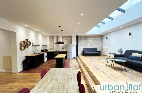 19th Arrondissement Apartment | Urban Flat 186 - Spacious 3 Bedroom Flat in Paris