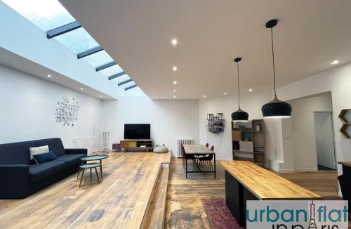 19th Arrondissement Apartment | Urban Flat 186 - Spacious 3 Bedroom Flat in Paris