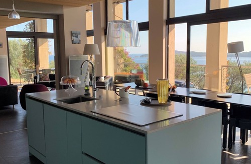 Zonza House | Villa Libecciu, exceptional view of the sea, beach at 150m, Porto Vecchio
