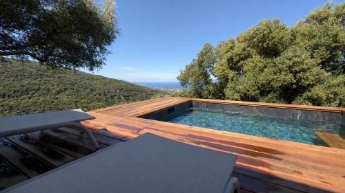 Viggianello Villa | Villa d'architecte avec vue mer imprenable et piscine chauffée