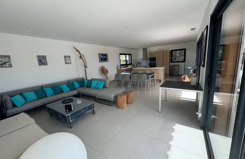 Pianotolli-Caldarello Villa | VILLA Sea View with beautiful swimming pool and enclosed garden, seaside SOUTH CORSICA