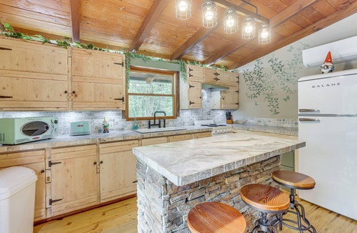 Titus House | Walk to Lake: Pet-Friendly Titus Home w/Hot Tub!