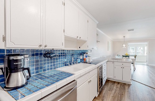 Perdido Key Coves One House | Water-view home with balcony & boat dock & tennis court access