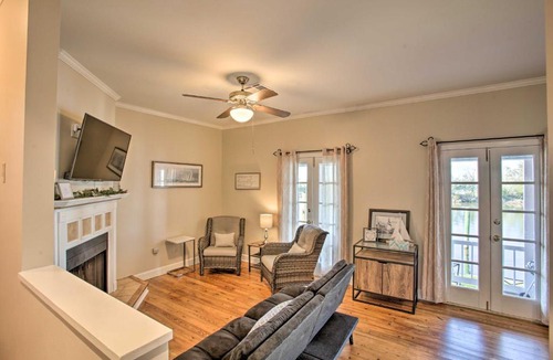Madisonville House | Water Views & Private Dock! Madisonville Townhome