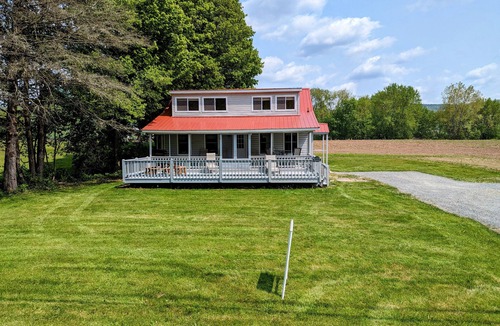 Deposit House | Waterfront house on the upper most portion of the West Branch Delaware.