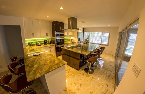 East Central Boulevard House | Waterfront , Paradise Luxury Intracoastal Home with Private Pool, East Lantana.