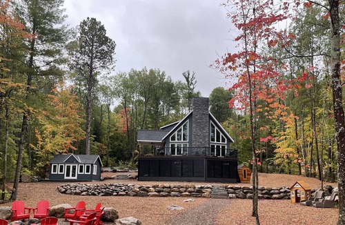 Madawaska Valley Cottage | Winter Lake House on Bark Lake-Direct Access to RAP Trail! A Blast in Summer!