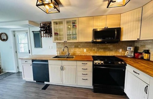 Faraday Cottage | Winter Wonderland Waterfront Cottage w/Hot Tub & Unforgettable Lake Views