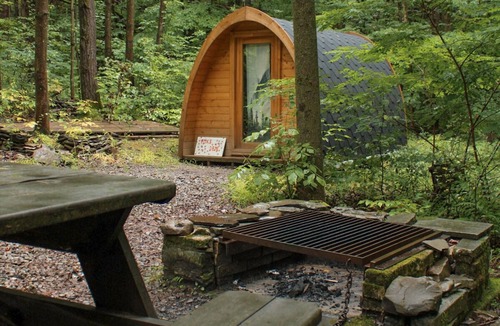 Etna House | Writer's Den: Rustic Retreat Camping Cabin
